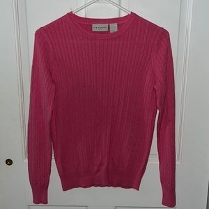 Kim Rogers pink sweater petite small